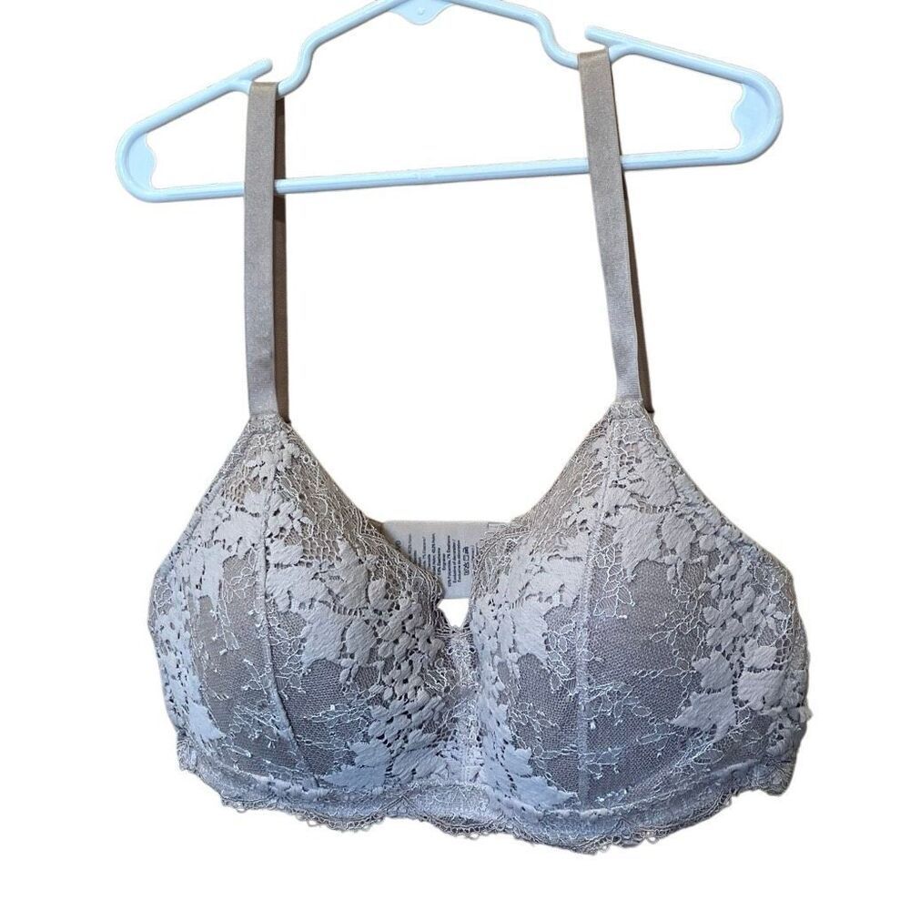 Thirdlove Lace Nude Bra Medium Molded Cups Adjustable Straps #778